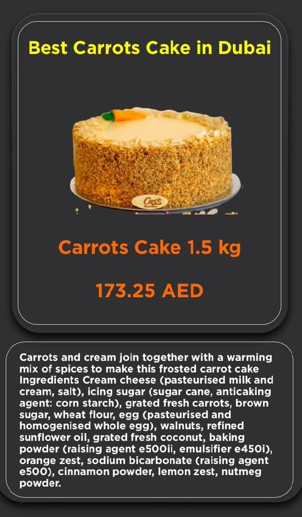 Red Velvet Cake in Dubai