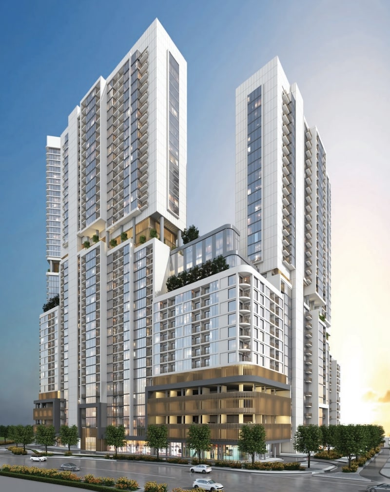 شوبا هارتلاند شقق ذا كريست