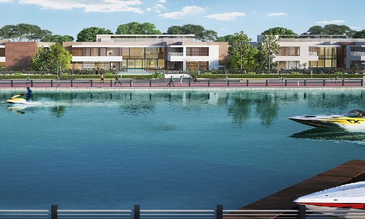 فلل للبيع في القناة على الواجهة المائية في دبي