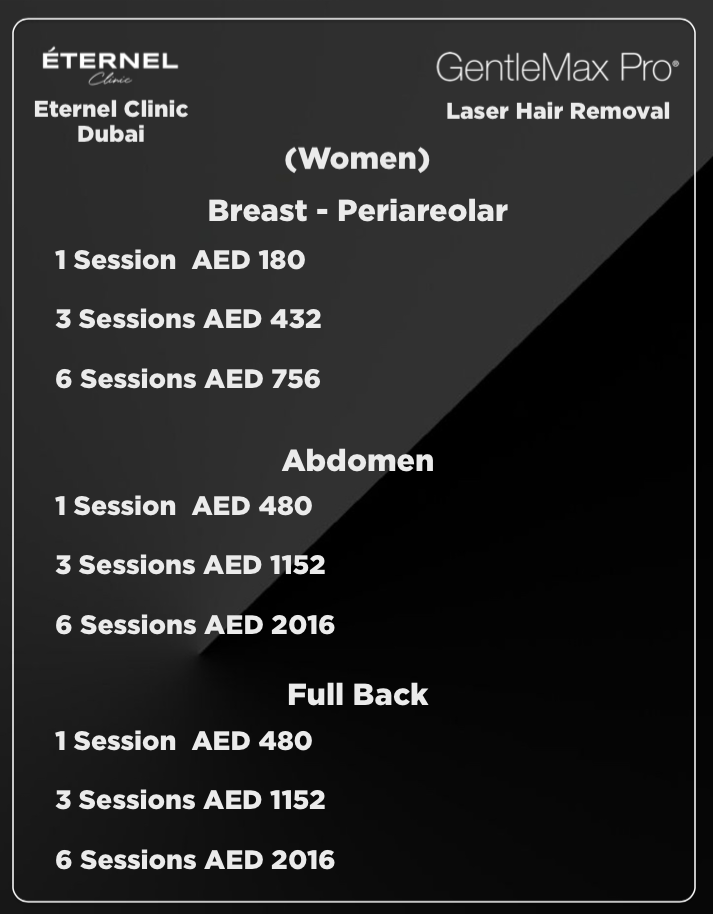 laser hair removal offers in Dubai